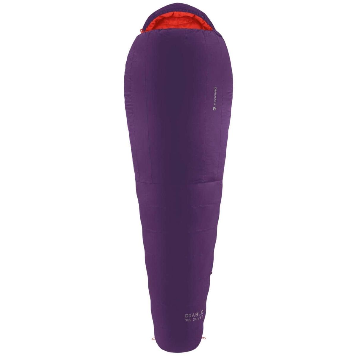 Ferrino Lehký péřový spací pytel Diable 900 Duvet - fialový