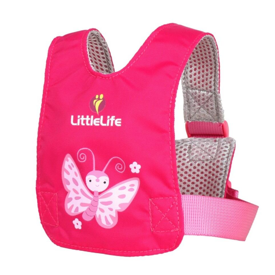 LittleLife Dětská vodící bezpečnostní vesta Toddler reins Butterfly