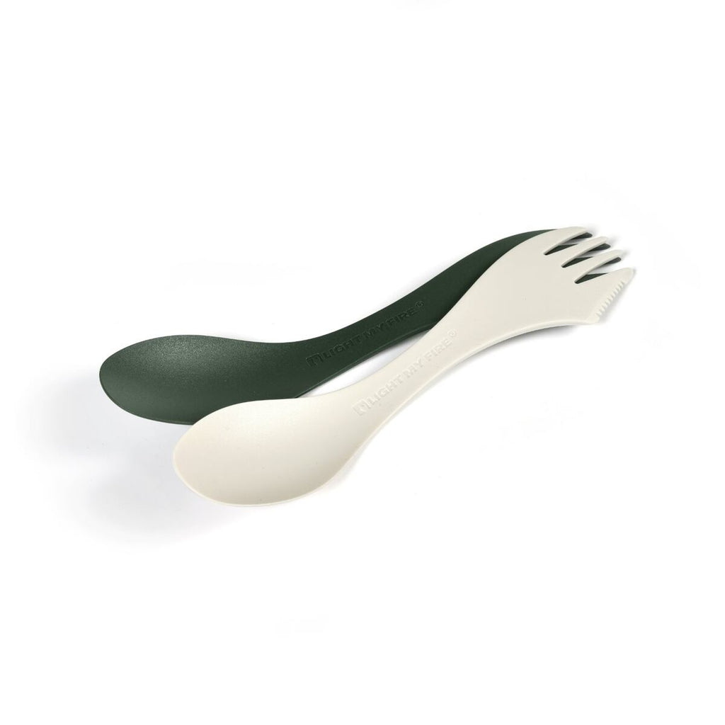Light my fire Velký cestovní příbor Swedish Spork medium 2-pack sagegreen/cream