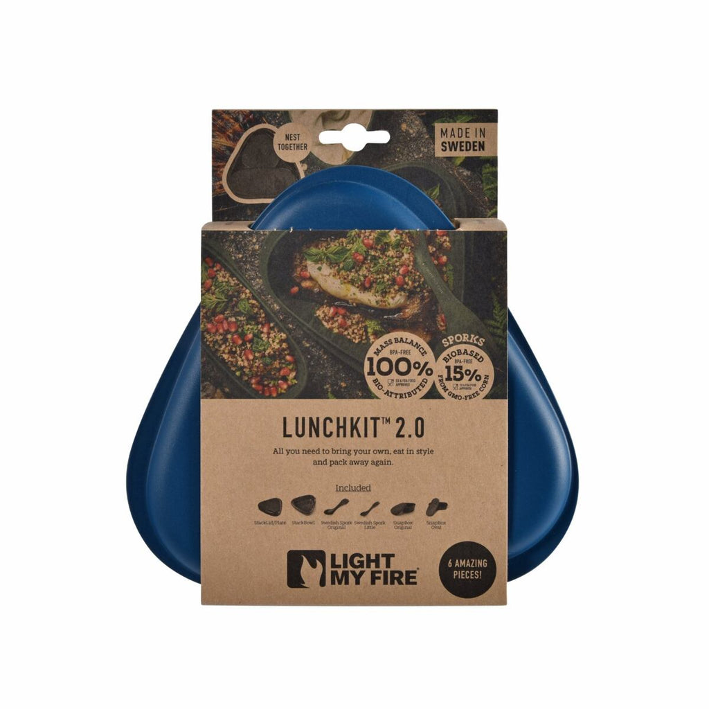 Light my fire Cestovní svačinová sada LunchKit 2.0 sagegreen