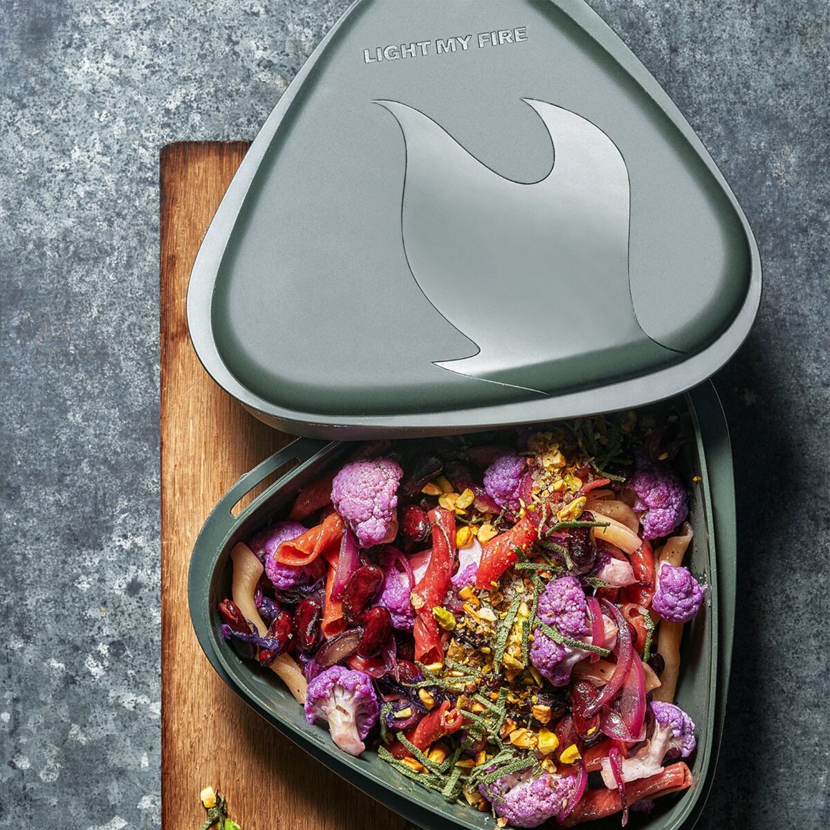 Light my fire Cestovní svačinová sada LunchKit 2.0 dustypink