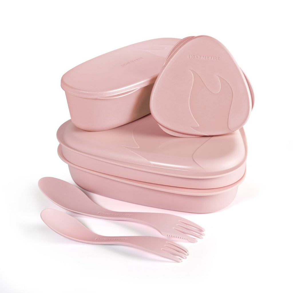 Light my fire Cestovní svačinová sada LunchKit 2.0 dustypink