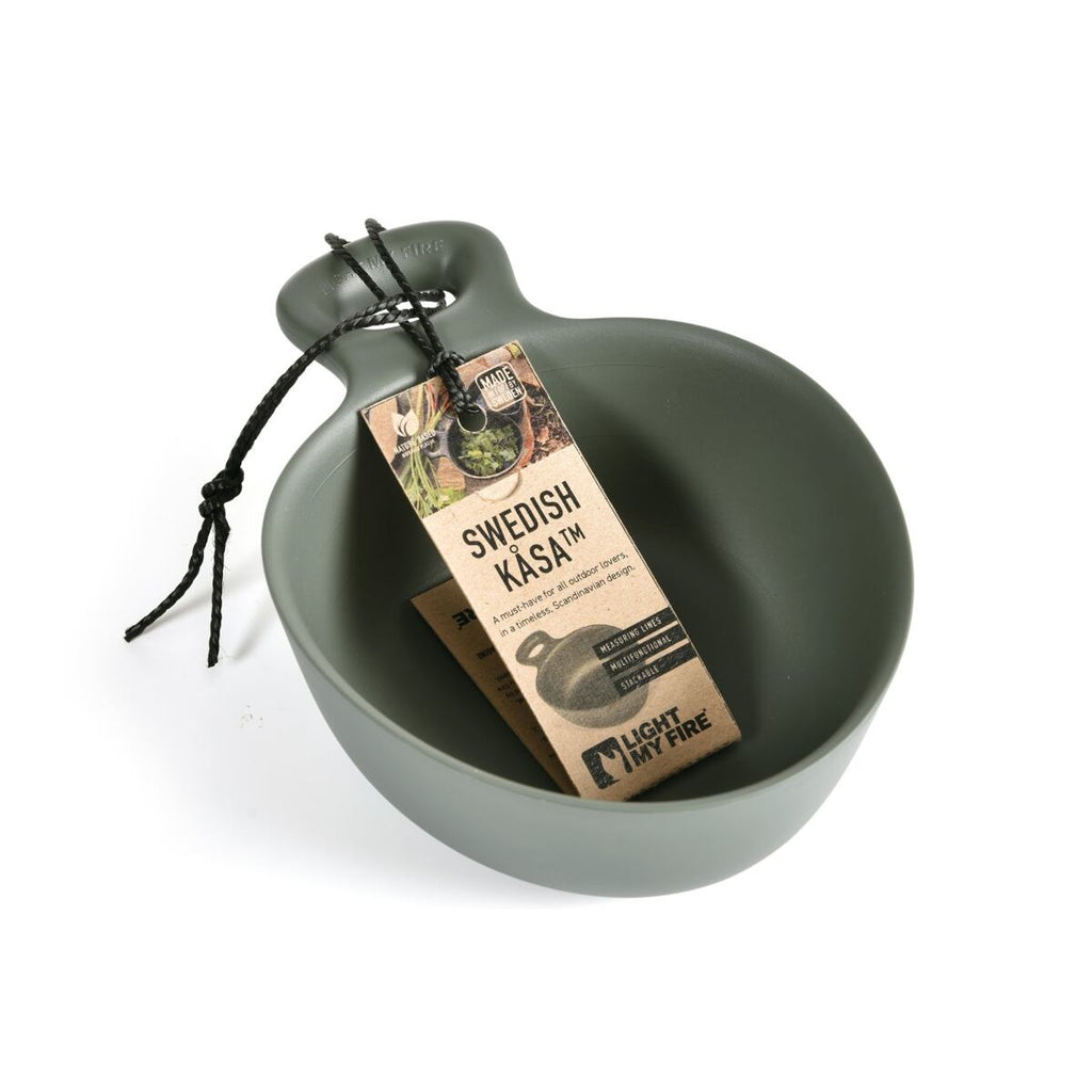 Light my fire Cestovní miska s uchem Swedish Kåsa dustypink