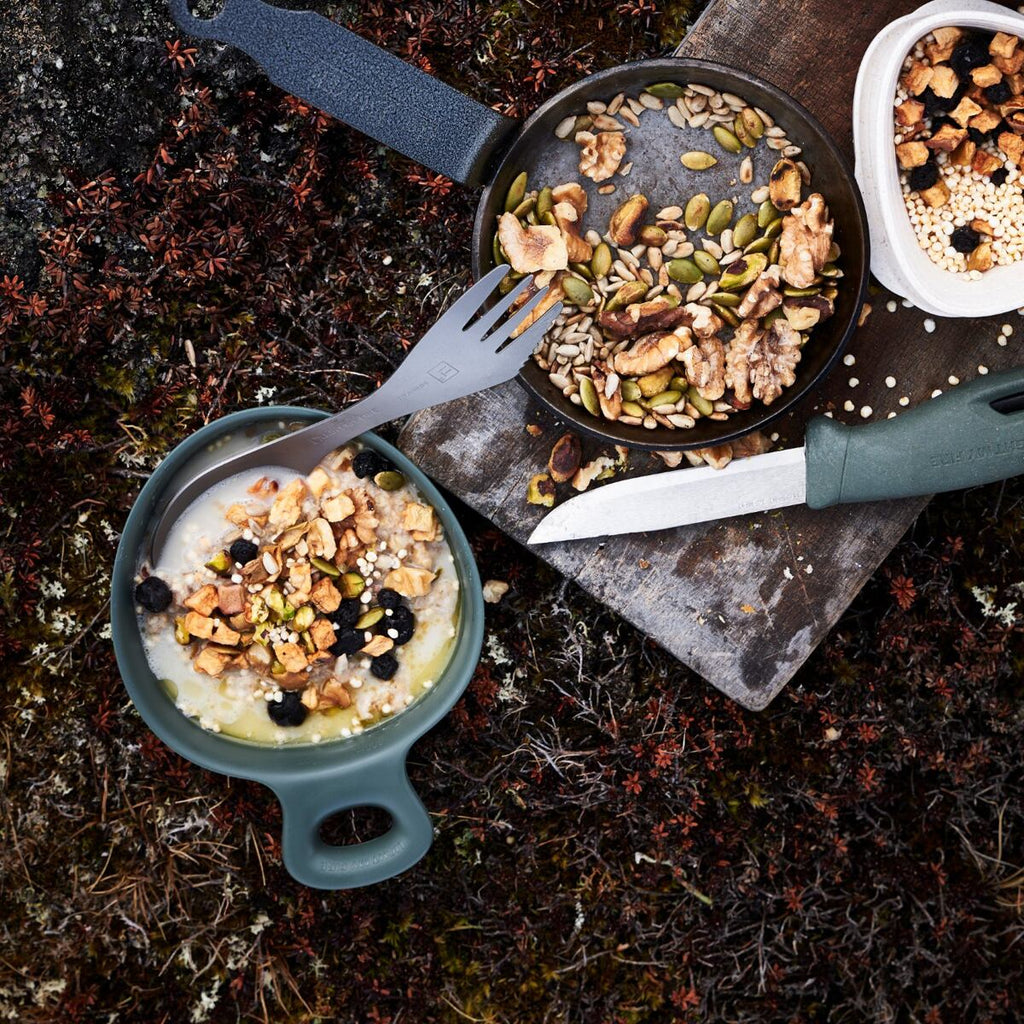 Light my fire Cestovní miska s uchem Swedish Kåsa dustypink