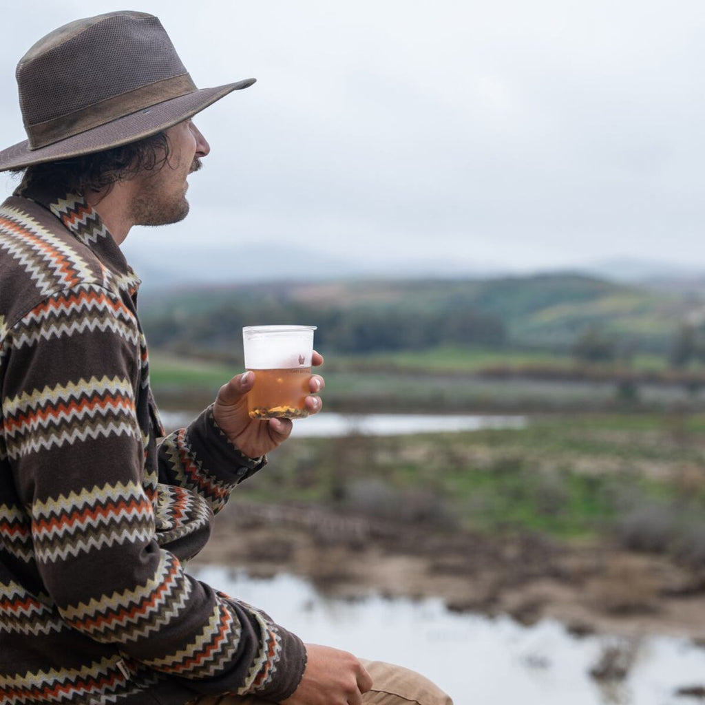 Light my fire Průhledný kelímek s víčkem Tumbler with snap lid short transparent 360 ml