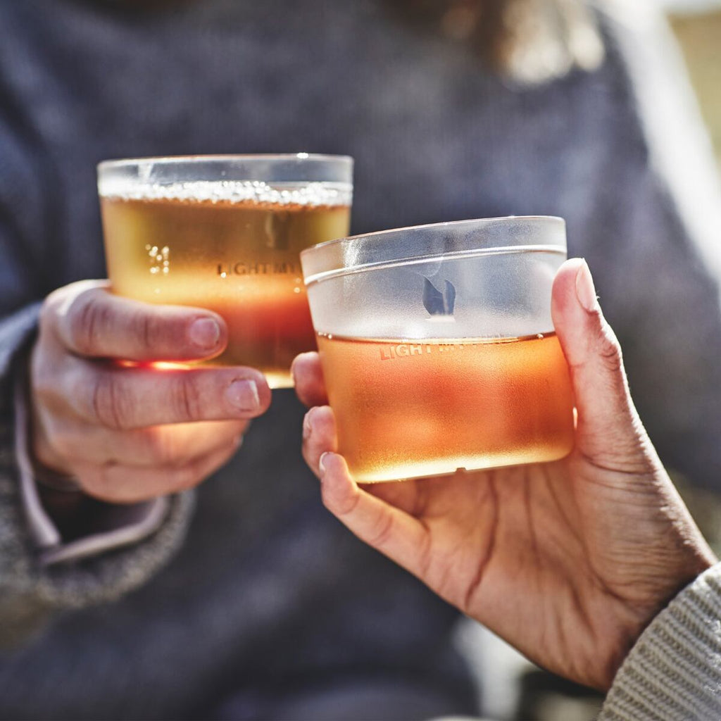 Light my fire Průhledný kelímek s víčkem Tumbler with snap lid short transparent 360 ml