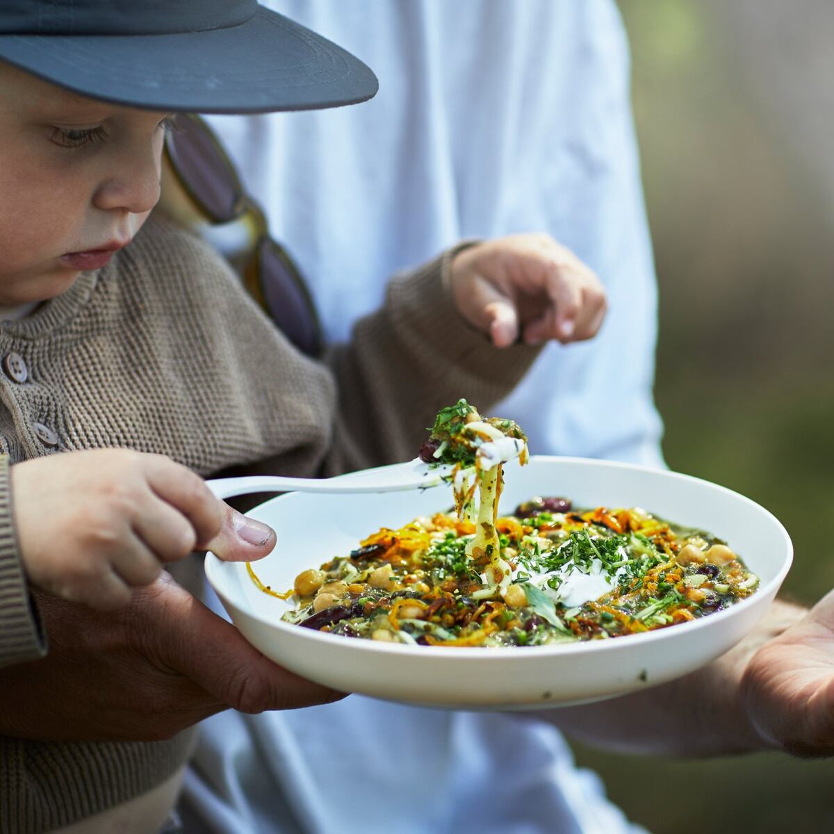 Light my fire Dětský cestovní příbor Swedish Spork little 2-pack sandygreen/dustypink