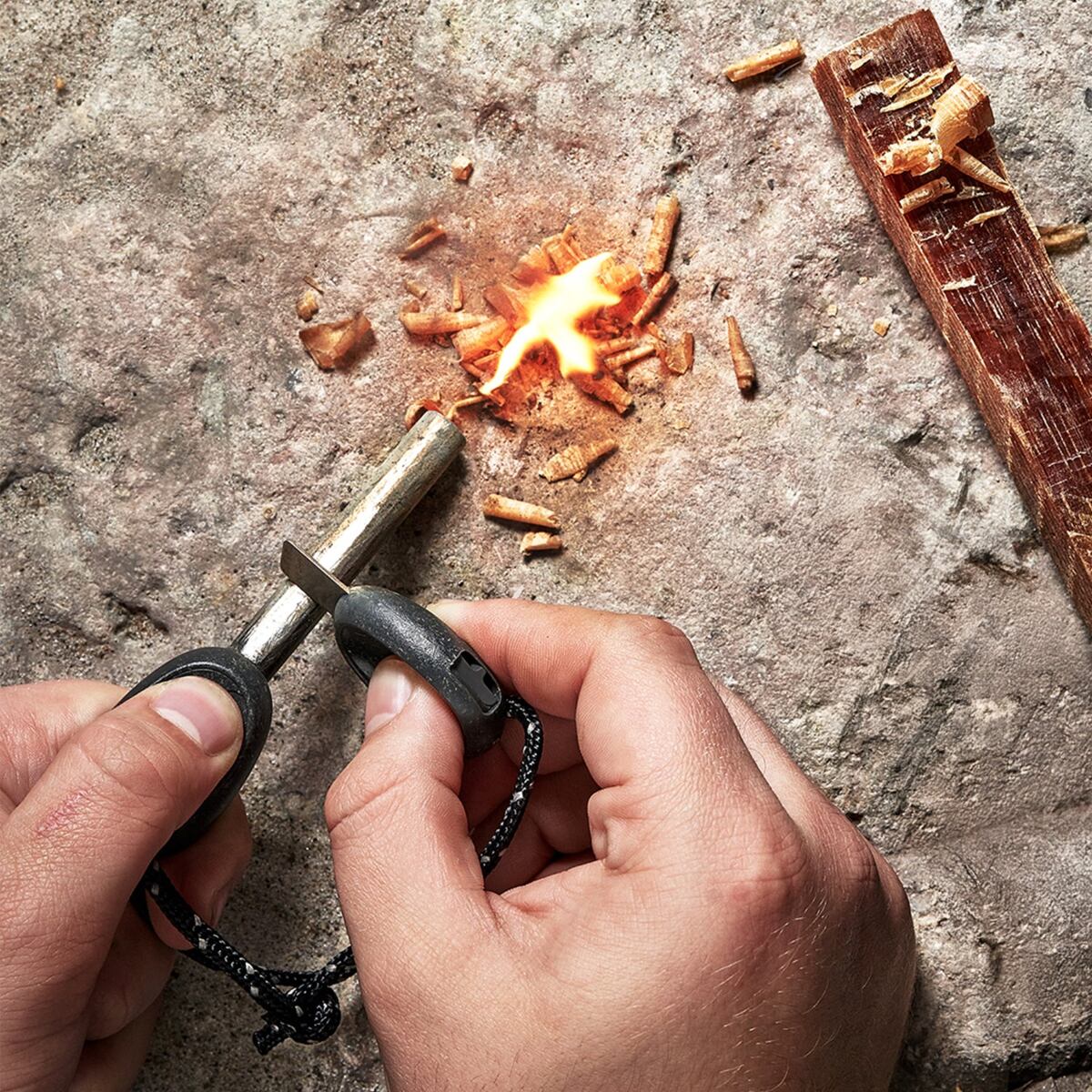 Light my fire Křesadlo Swedish FireSteel scout 2in1 hazyblue