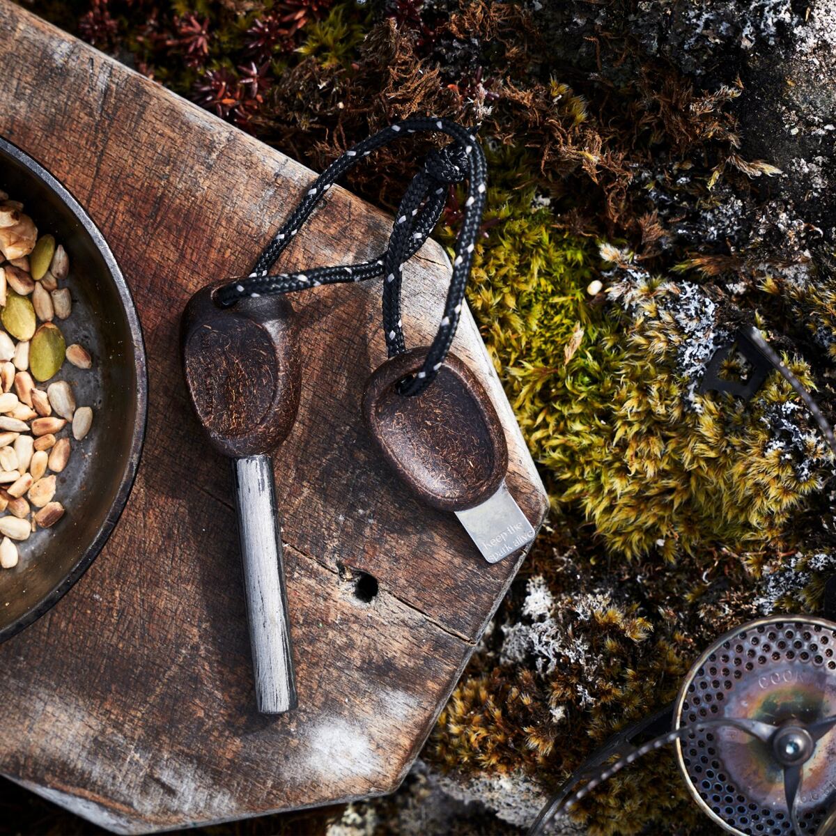 Light my fire Křesadlo Swedish FireSteel scout 2in1 hazyblue