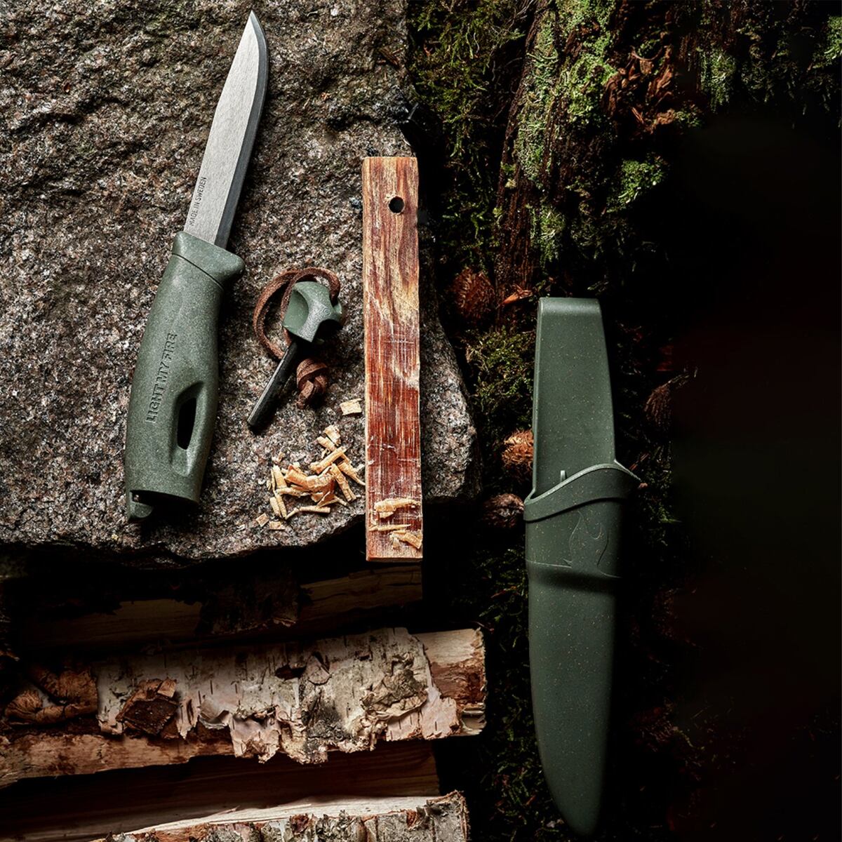 Light my fire Outdoorový nůž s křesadlem Swedish FireKnife 2in1 cocoshell