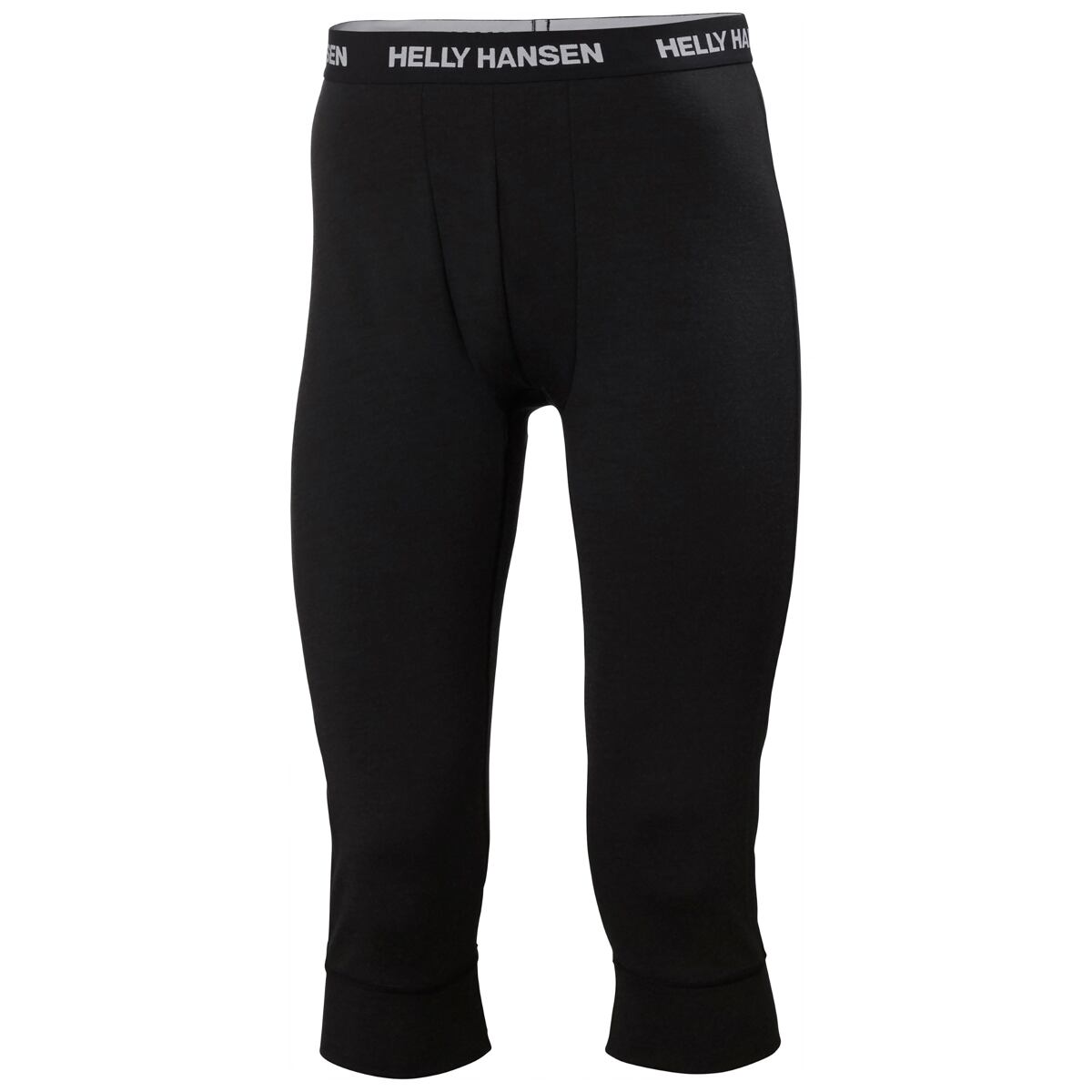 Helly Hansen Pánské fuknční 3/4 legíny s merinem Lifa merino midweight - black