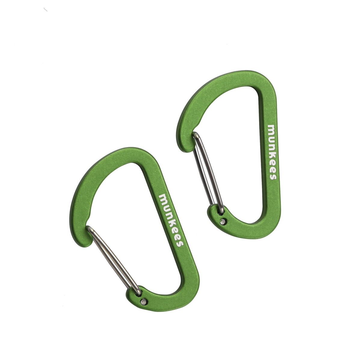 Munkees Karabina D Form Flat WG - 2 kusy - RŮZNÉ BARVY