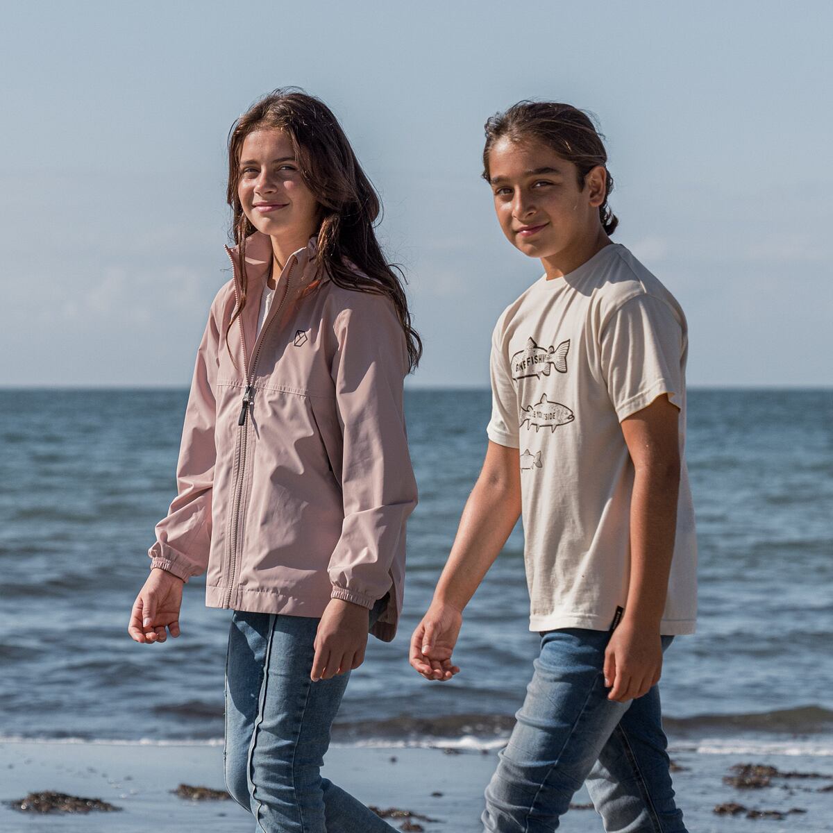 Didriksons Dětská nepromokavá bunda Meliss vintage pink - ROSTOUCÍ