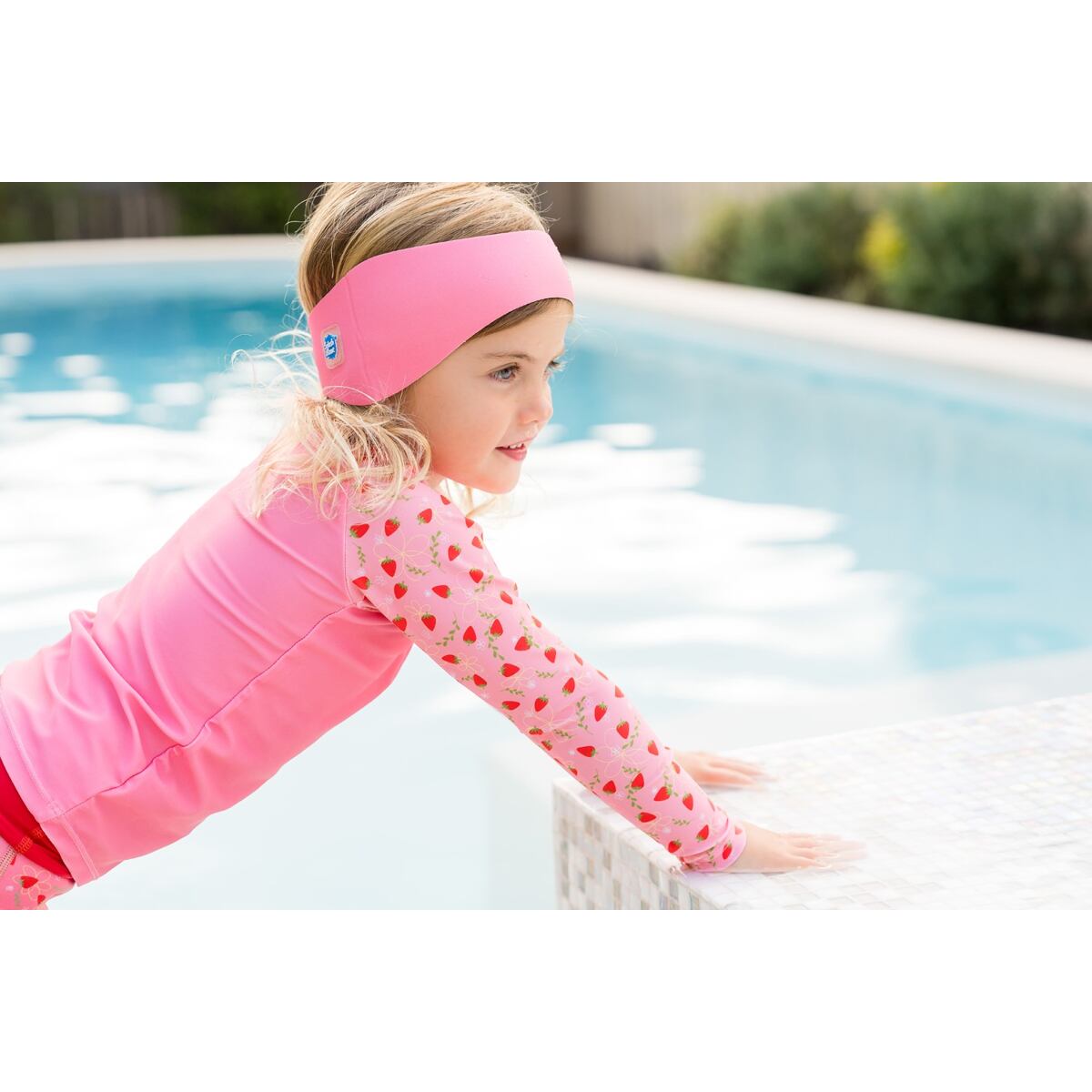 Splash About Dětské UV tričko dlouhý rukáv Strawberry Field