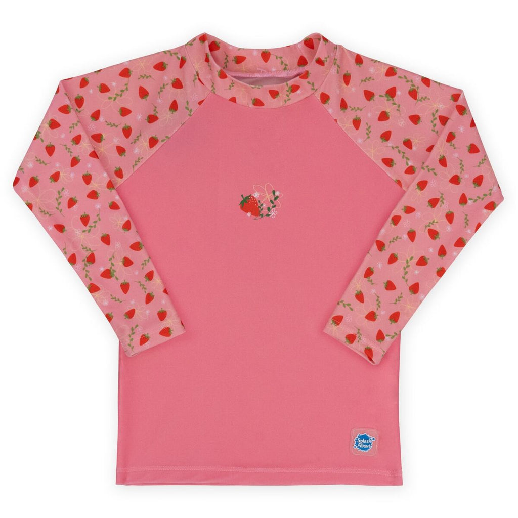 Splash About Dětské UV tričko dlouhý rukáv Strawberry Field