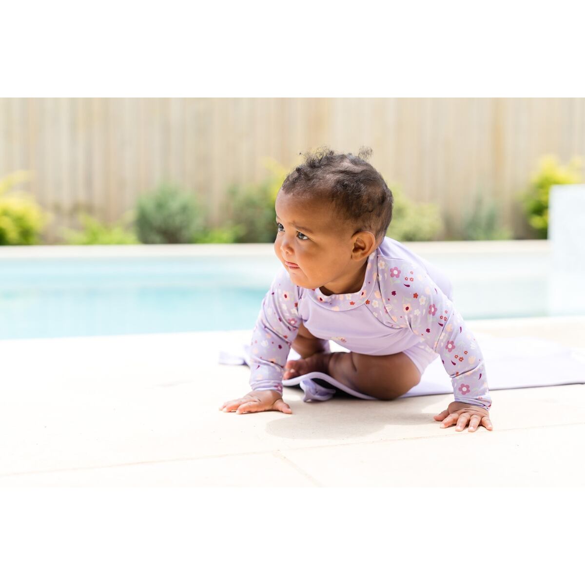 Splash About Dětské UV tričko dlouhý rukáv Lilac Spring