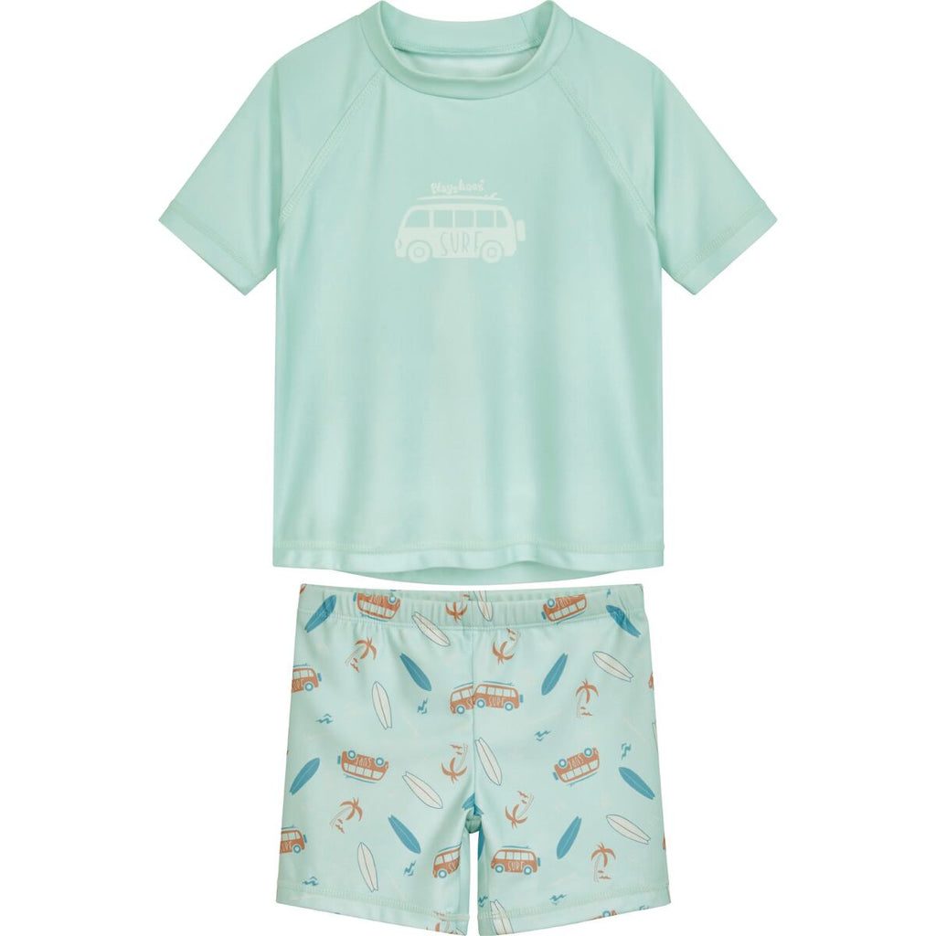 Playshoes Dětský plavecký set s UV Surfbus - mint green