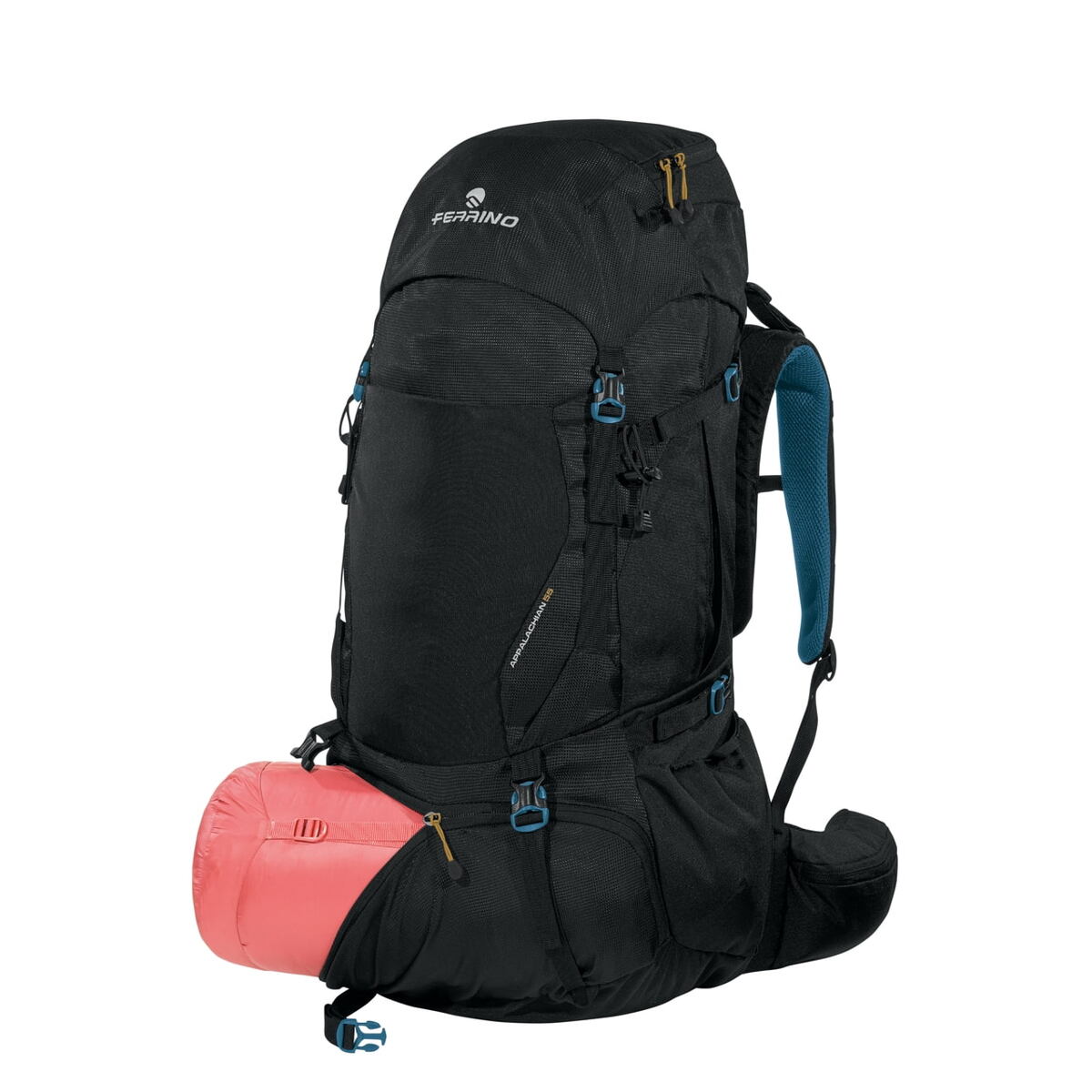 Ferrino Turistický batoh Appalachian 55 l black