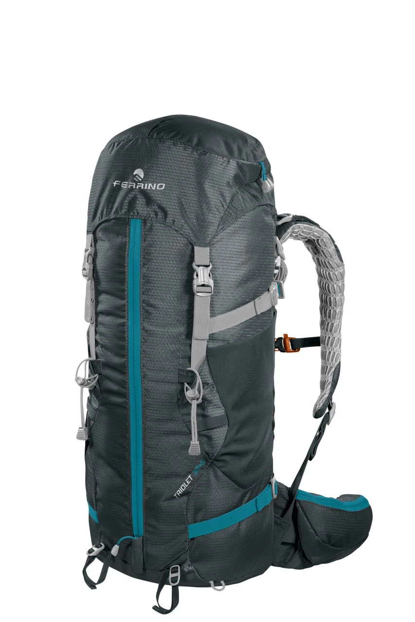 Lezecký batoh Ferrino Triolet 32+5 black-blue