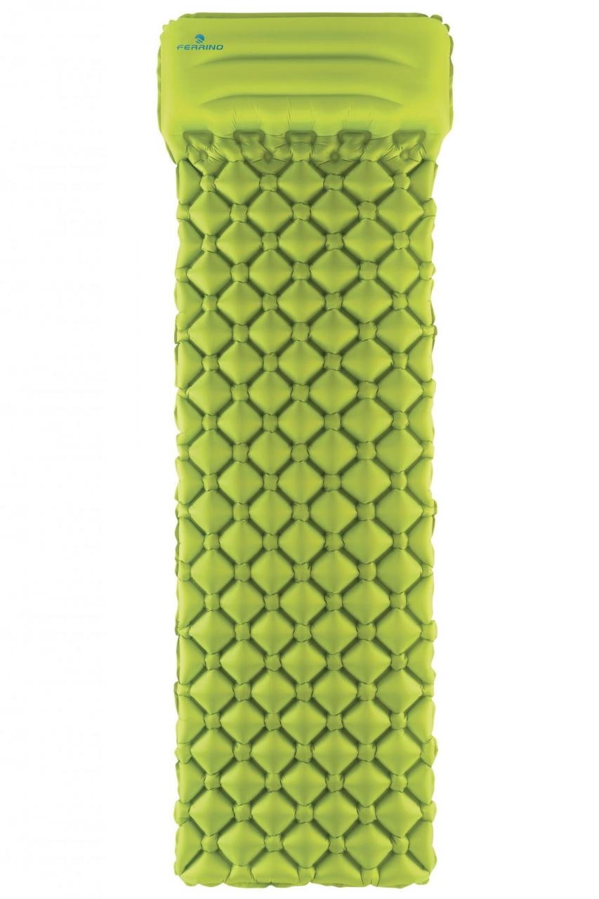 Nafukovací karimatka s polštářem Ferrino Air Lite Pillow green