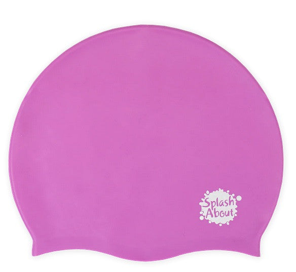 Dětská plavecká čepice Splash About 4-12 let Hot purple