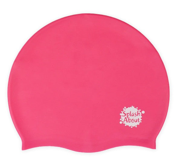 Dětská plavecká čepice Splash About 4-12 let Hot pink